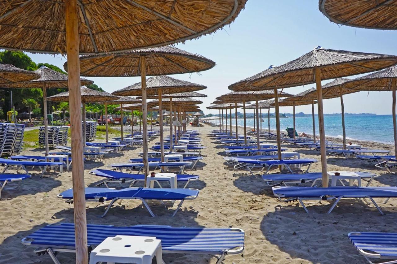 Villa Fofo - Beautiful Sea Front Villa With 650M2 Garden Nea Kallikrateia Exterior photo